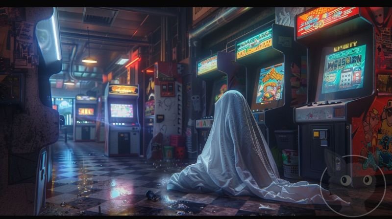 lallen_A_ghost_sitting_on_the_floor_in_front_of_arcade_machines_ce1f4964-671a-4cf8-92e0-691c32062c8d-1