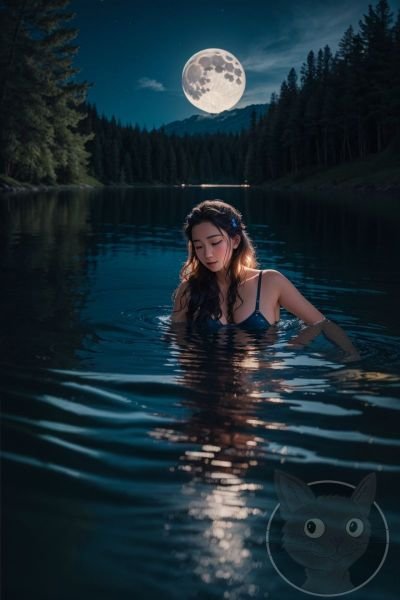 DreamShaper_v6_27_year_old_woman_Front_Facing_natural_swimming_3-4