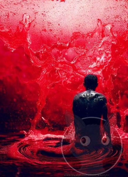 lallen_indian_man_kneeling_in_a_pool_of_red_liquid_splashes_dri_2b3439bf-9191-4b1f-b550-7000d18e4e5a
