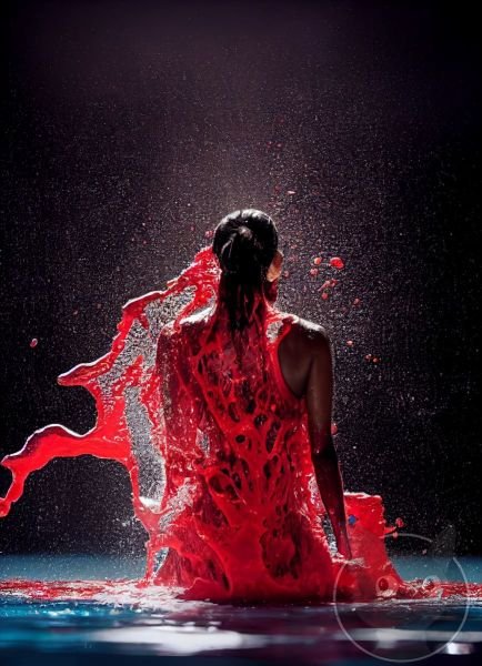 lallen_indian_woman_kneeling_in_a_pool_of_red_liquid_splashes_d_2c477558-fcea-4571-8925-06ea43a15195
