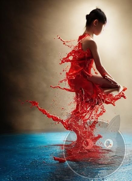 lallen_young_Mongolia_girl_kneeling_in_a_pool_of_red_liquid_spl_83afa4c6-1a1c-4f67-a451-69cac43ca00f