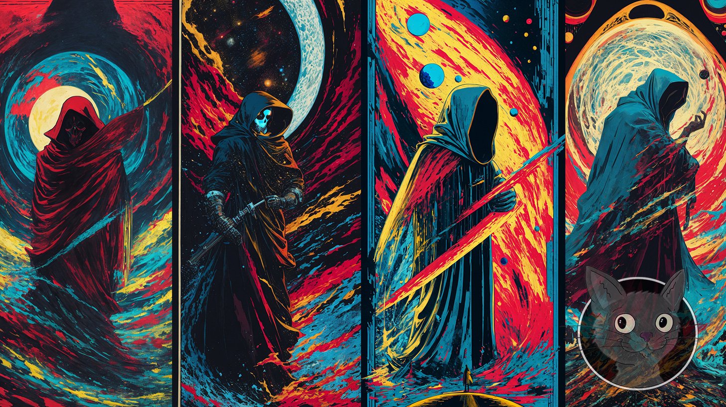 Death Space - Lallen Design -AI Art Gallery