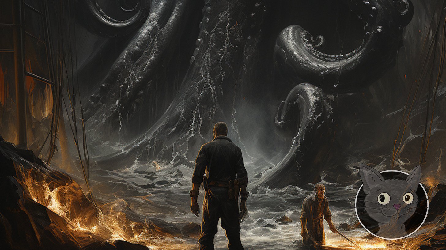 Terror from the Deep - Lallen Design - AI Art Gallery