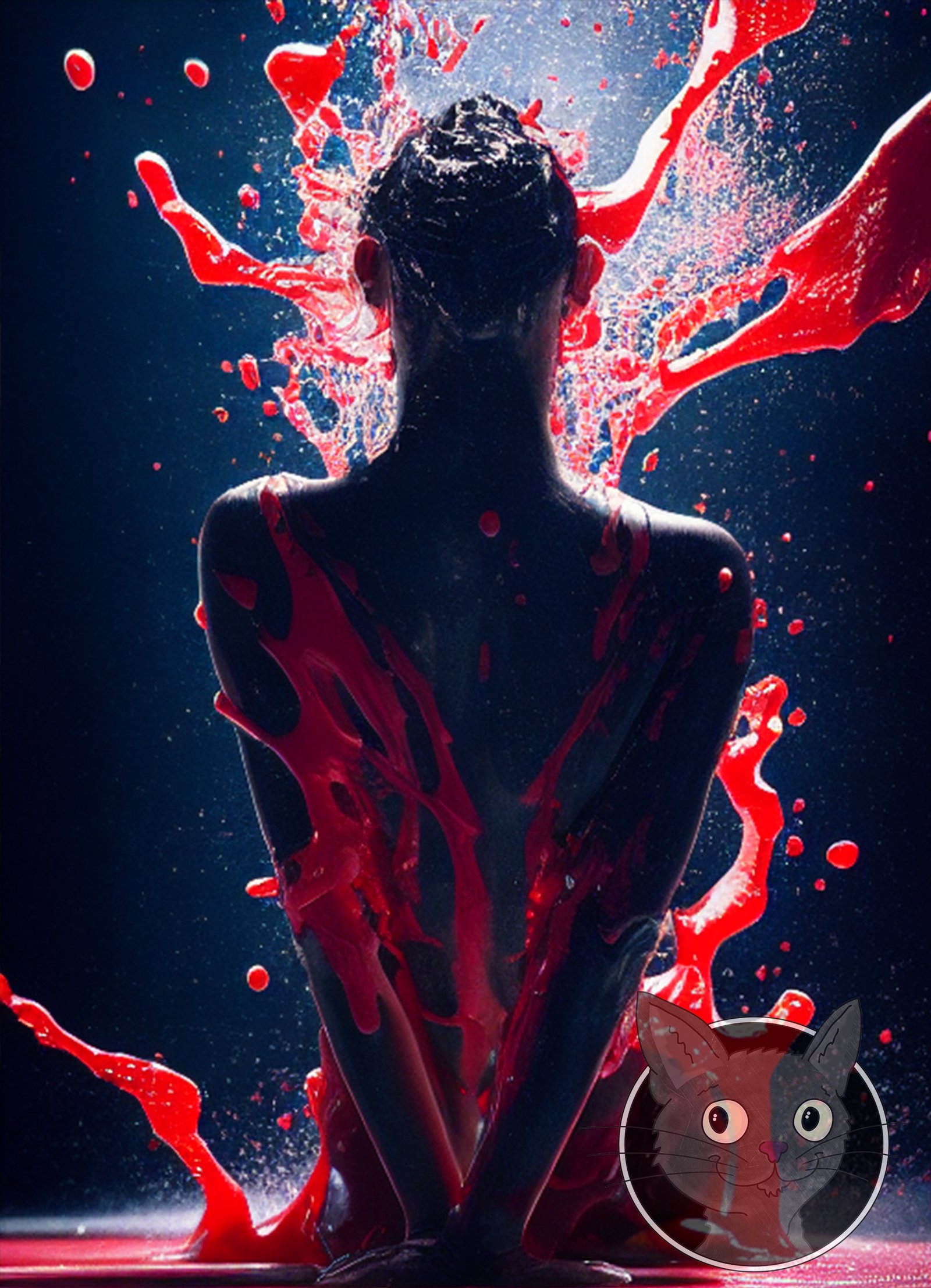 Red-Splashes-Preview-Art-Frame-V01b Red Splashes- Lallen Design - AI Art Gallery