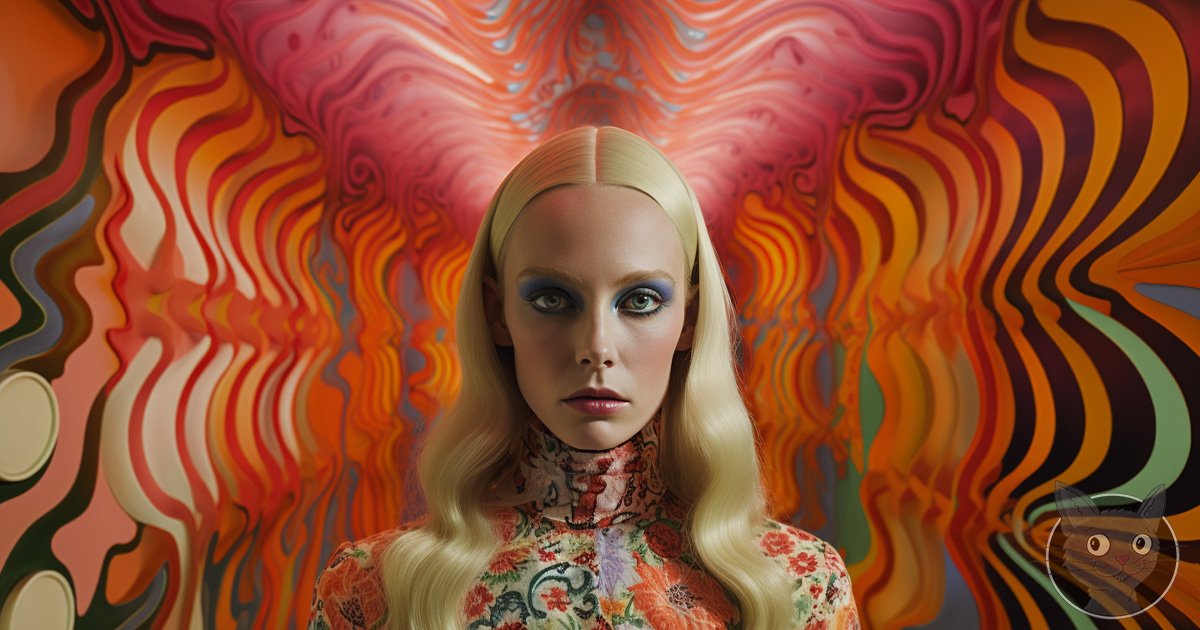 Psychedelic Tableaux - Lallen Design - AI Art Gallery
